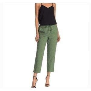 J Crew Eyelet Pull On Cropped Pants XXS